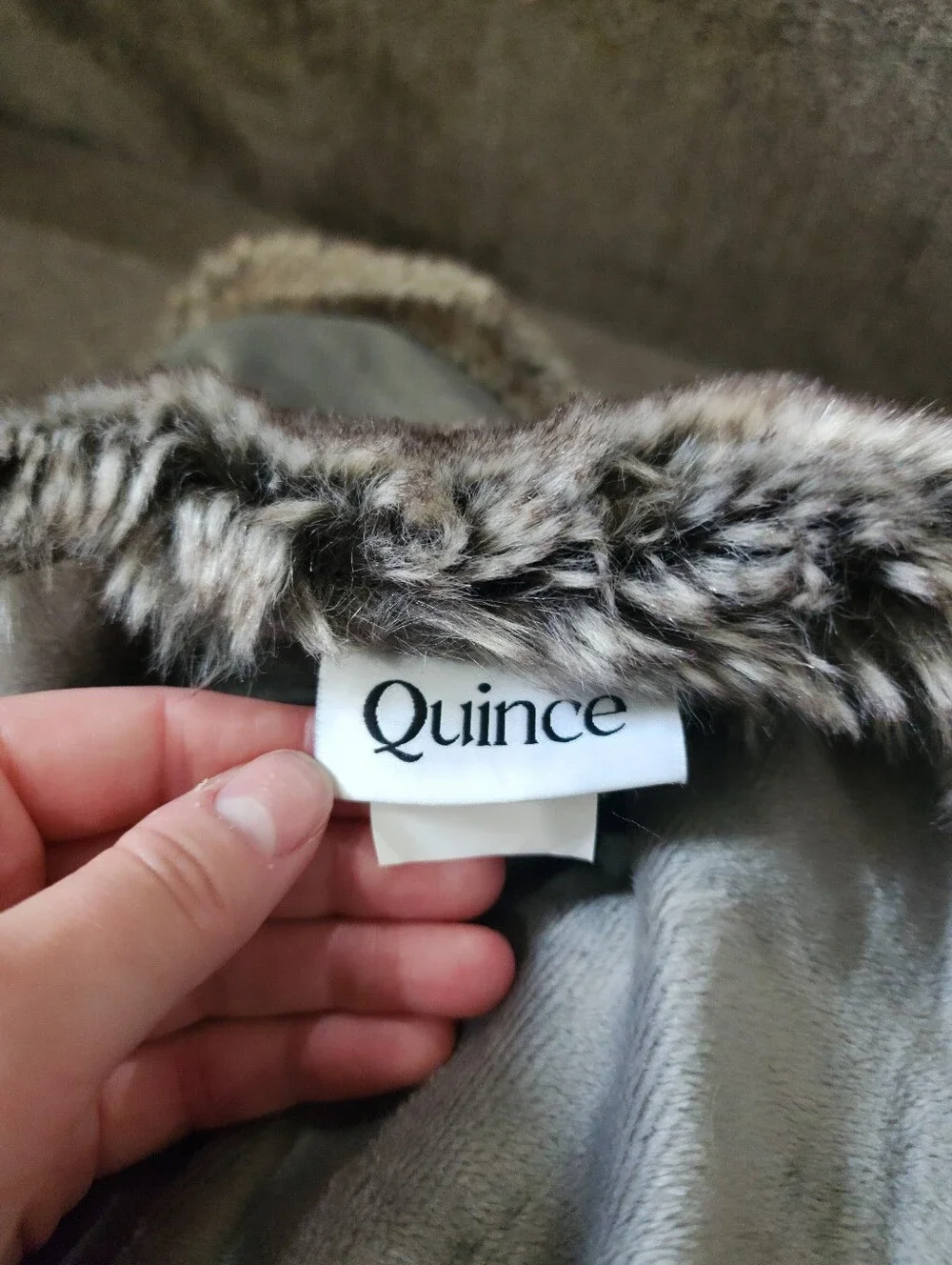 Quince Luxury Faux Fur Throw Blanket